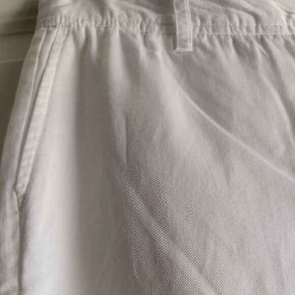 🤑$5 SALE🤑10🚢🏖️ Jacob Fitted White Trousers Vacation Pants - Picture 4 of 10